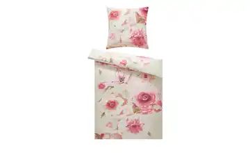 Satin Bettwäsche Floral