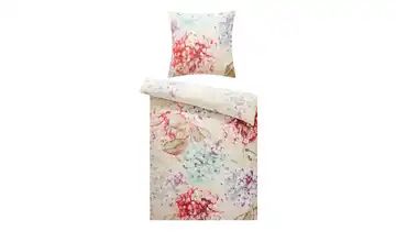 Satin Bettwäsche Floral