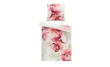 Satin Bettwäsche Orchideen