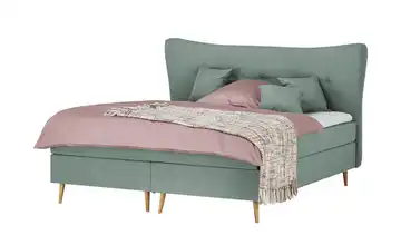 Boxspringbett 200 cm Türkis H3