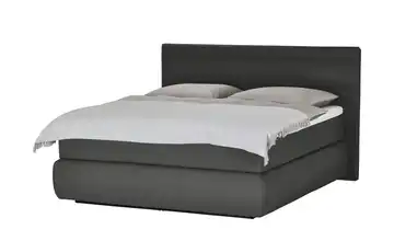 Wohnwert Boxspringbett Dormian Bolge High Dunkelgrau 160 cm H2