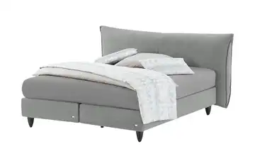 RUF Boxspringbett Senta K Grau 200 cm H3