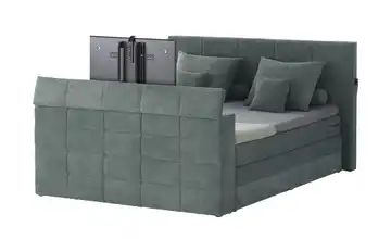 Primo TV-Boxspringbett mit motorischer TV-Halterung Dillon