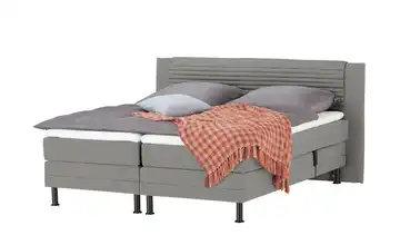 SKAGEN BEDS Motor-Boxspringbett Synda Dunkelgrau 160 cm H2