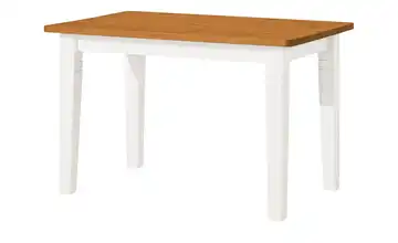 maison bleue Esstisch massiv Florian Braun, Weiß 140 cm