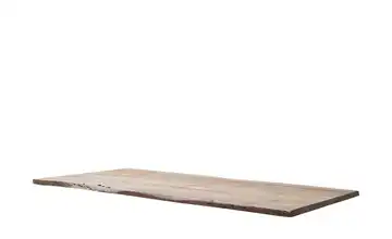 Dine + Mine Tischplatte mit Baumkante SigNature One Natur ca. 200x3,5x100 cm