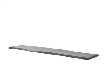 Dine + Mine Bankplatte SigNature One Akazie, Grau 200 cm