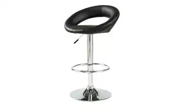 Barhocker verstellbar schwarz