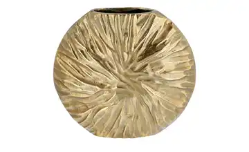 Vase Goldfarben