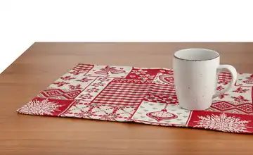 LAVIDA Platzset Weihnachtspatch