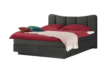 Boxspringbett Dalur Dunkelgrau 160 cm H2 & H3