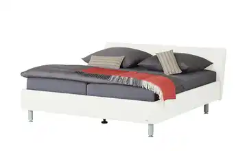 RUF Polsterbett mit Bettkasten Casa 200 cm H2 & H3 Weiß