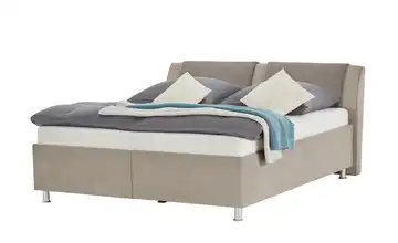 vanDoorn Polsterbett mit Bettkasten Talea H3 160 cm Taupe