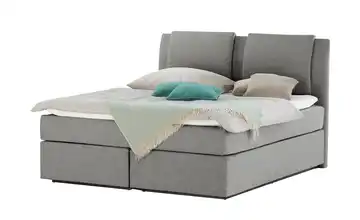 Wohnwert Boxspringbett Dormian Saman 200 cm H5 Dunkelgrau