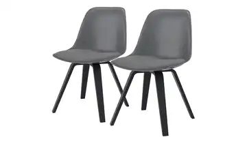 Schalenstuhl, 2er-Set | Hellblau / Weiß - Bei Möbel Kraft online kaufen