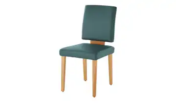  Leder-Polsterstuhl  