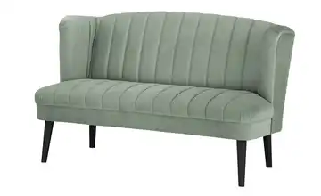 Twist Küchensofa  Samt Rina Hellgrün 180 cm