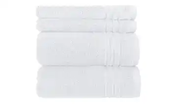  Handtuch-Set Weiß, 4-teilig  Soft Cotton 