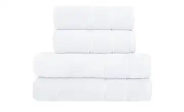 Handtuch-Set Weiß, 4-teilig   Lifestyle 