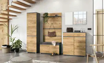  Garderoben Set 6 teilig  Lennox