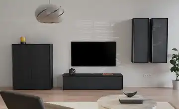  Wohnwandkombination 4-teilig  Stream