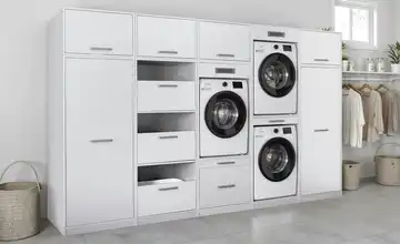 Hauswirtschaftsraumkombination 9-teilig