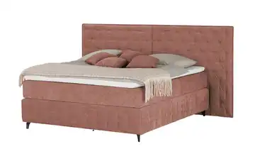 Kings and Queens Boxspringbett Fjell Rostrot 180 cm H2
