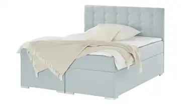 Polsterbett mit Bettkasten 160 cm Mintgrün