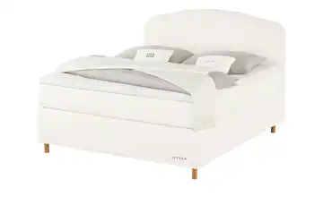 Jette Home Boxspringbett Jette Cloud Creme 180 cm H3 & H5 Kaltschaumkern