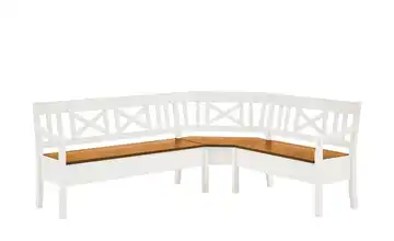 maison bleue Truheneckbank massiv Florian Weiß, Braun rechts