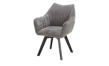 Primo Armlehnstuhl drehbar Nairobi Grau