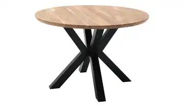 Woodford Massivholztisch rund Latifa