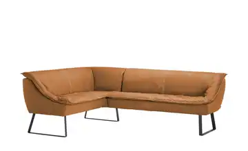 KOINOR Eckbank  Leder Alino Orange ca. 192x243 cm