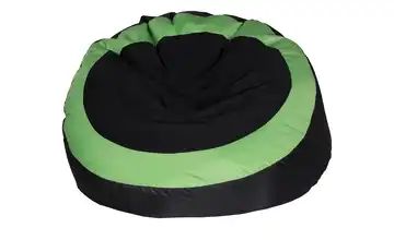 Sitzsack schwarz lime 450 l
