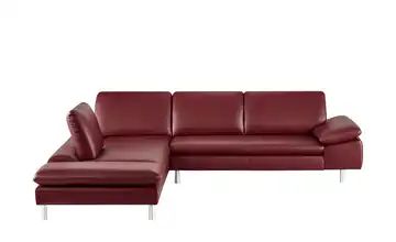 Leder-Ecksofa