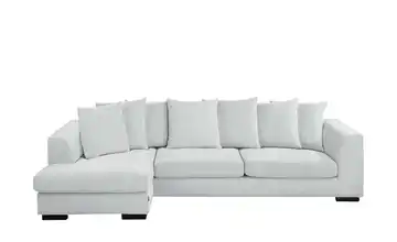 SOHO Ecksofa Paulina links Silbergrau