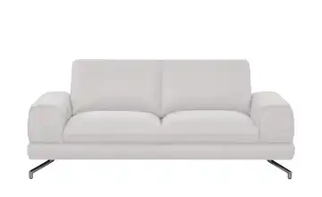 smart Sofa Flachgewebe 2,5 Wollweiß