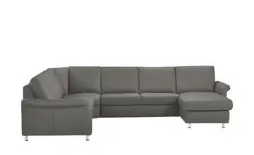 meinSofa Leder-Wohnlandschaft