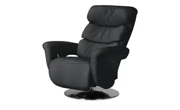 himolla Relaxsessel Leder 7628 L Schwarz