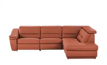 meinSofa Leder Ecksofa Isabell