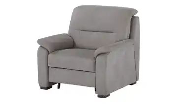 meinSofa Sessel mit ausziehbarem Hocker