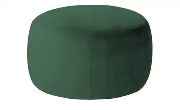 Samt Hocker Amadi 60 cm Smaragdgrün