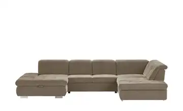 Kollektion Kraft Wohnlandschaft mit verschiedenen Funktionen Spencer Hellbraun rechts Erweiterte Funktion
