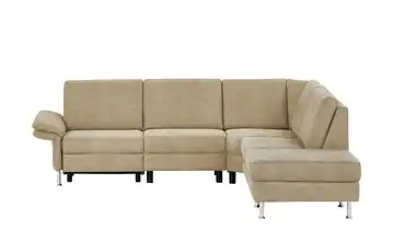 Diva Ecksofa Beige rechts Erweiterte Funktion