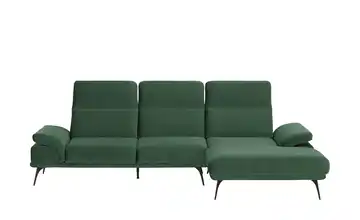 Twist Ecksofa Monte Carlo Dunkelgrün rechts