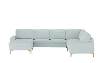 Max Schelling Wohnlandschaft Maximum ohne Winkel Hellblau rechts