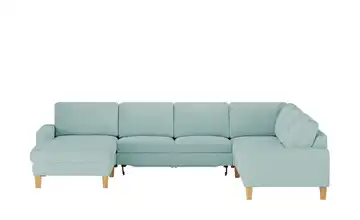 Max Schelling Wohnlandschaft Maximum Erweiterte Funktion eckig Türkis rechts