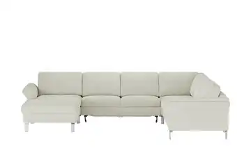 Max Schelling Wohnlandschaft Maximum Creme Erweiterte Funktion Metall rechts