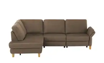 Max Schelling Ecksofa Maximum Plus Schokoladenbraun links Erweiterte Funktion eckig