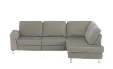 Max Schelling Ecksofa Maximum Plus Grau rechts ohne Winkel Metall